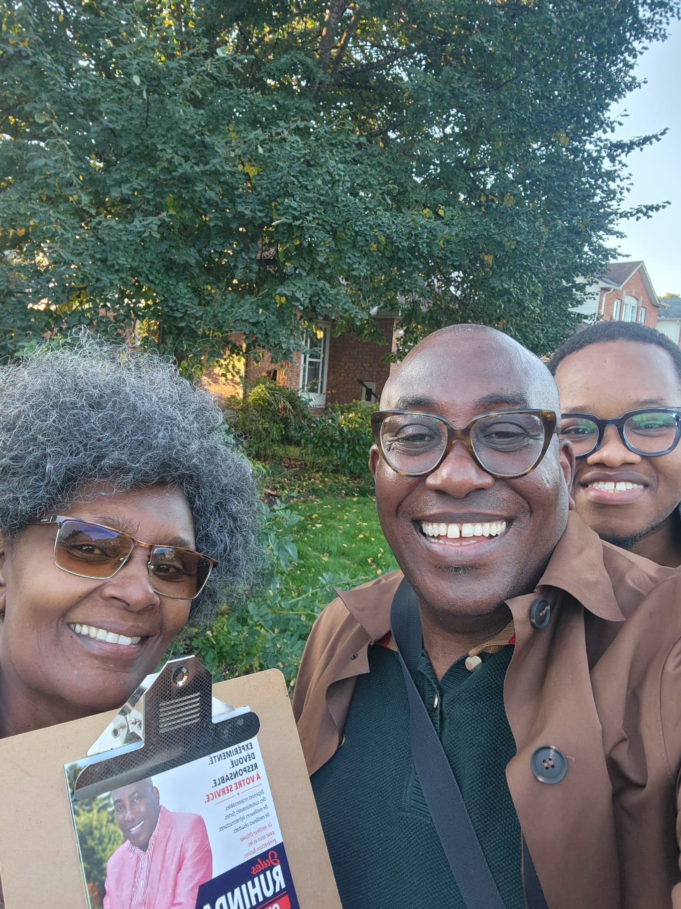 Out meeting neighbours